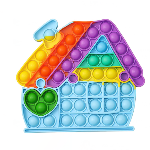 Pop It Fidget Toy Home Sweet Home Puzzle - Gracie Roze