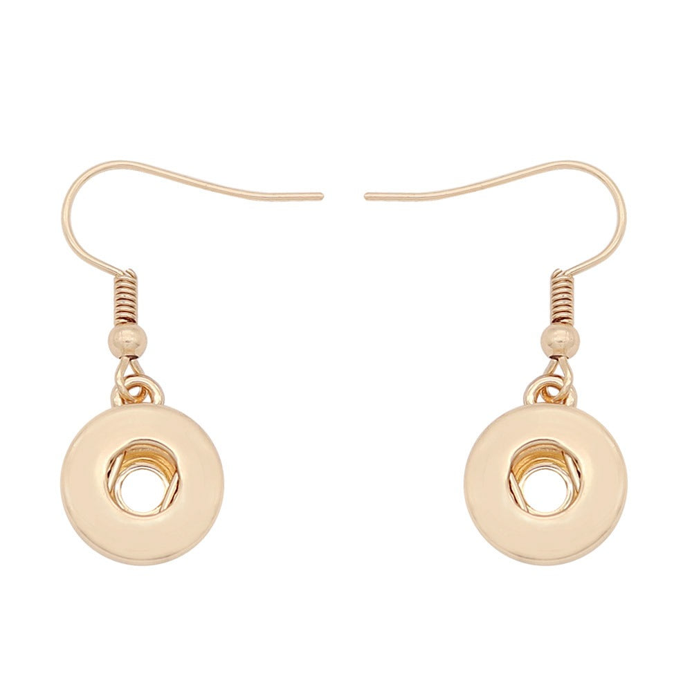 Gold Hanging Mini Earrings - Gracie Roze