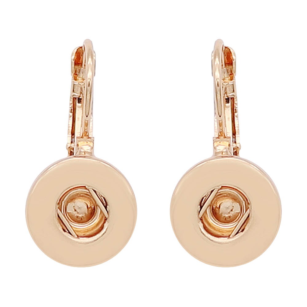 Gold French Hook Mini Earrings - Gracie Roze