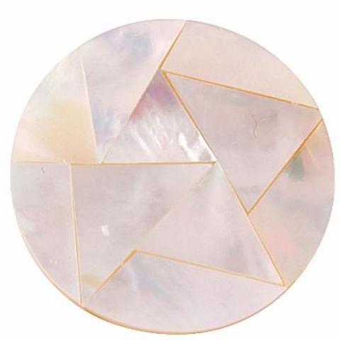 Pink Abalone Coin - Gracie Roze