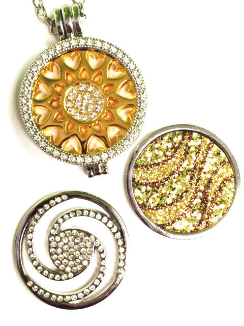 Sun of Hearts, Crystal Swirl and Golden Sands Coin Set - Gracie Roze