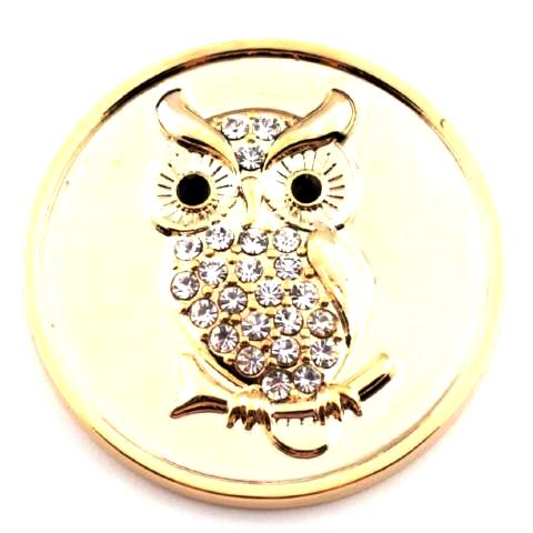 Gold Owl Coin - Gracie Roze
