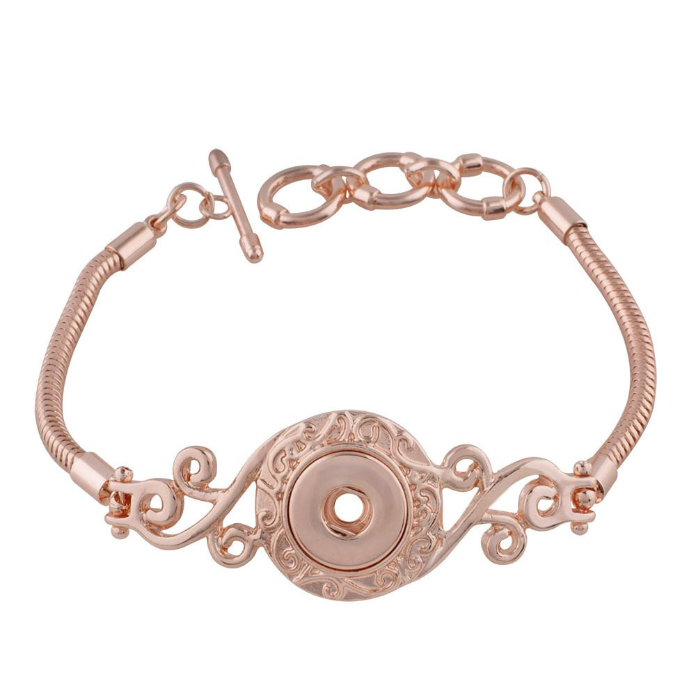 Rose Gold Vine Mini Bracelet - Gracie Roze