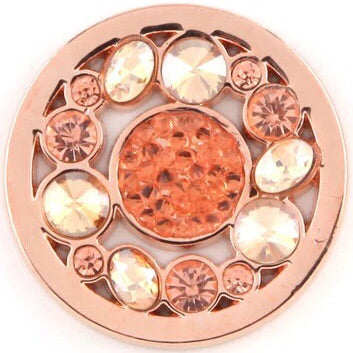 Rose Gold - Sweet Center Coin - Gracie Roze