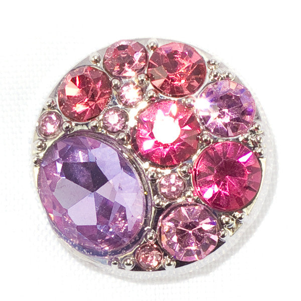 Pink and Purple Crystal Snap - Gracie Roze