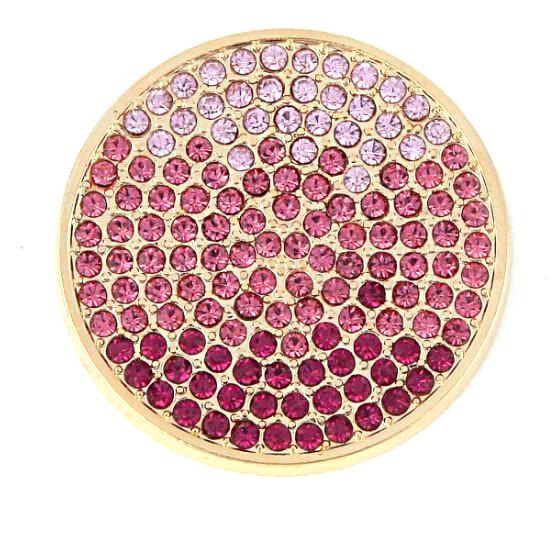 Gold Shades of Pink Coin - Gracie Roze