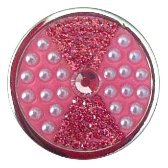 Silver Pink Pearl Radar Coin - Gracie Roze