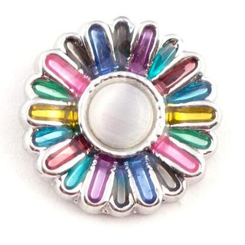 Rainbow Petal Pusher Mini Snap - Gracie Roze