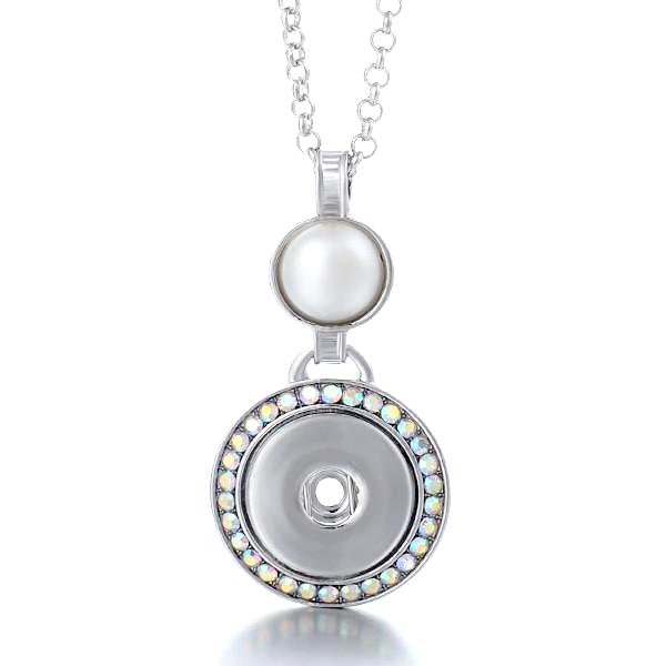 Pearl Of The Sea Snap Necklace - Gracie Roze