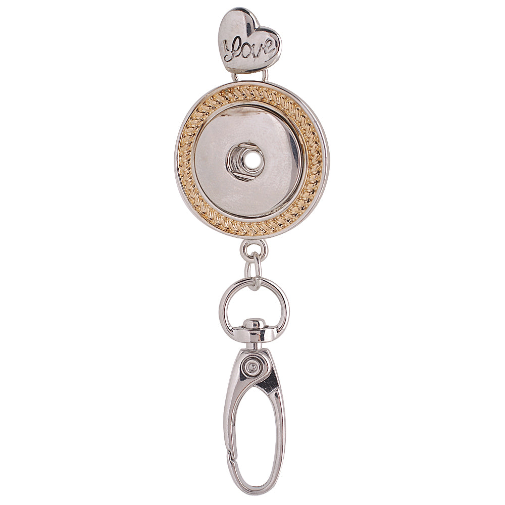 Gold and Silver Badge Holder - Gracie Roze