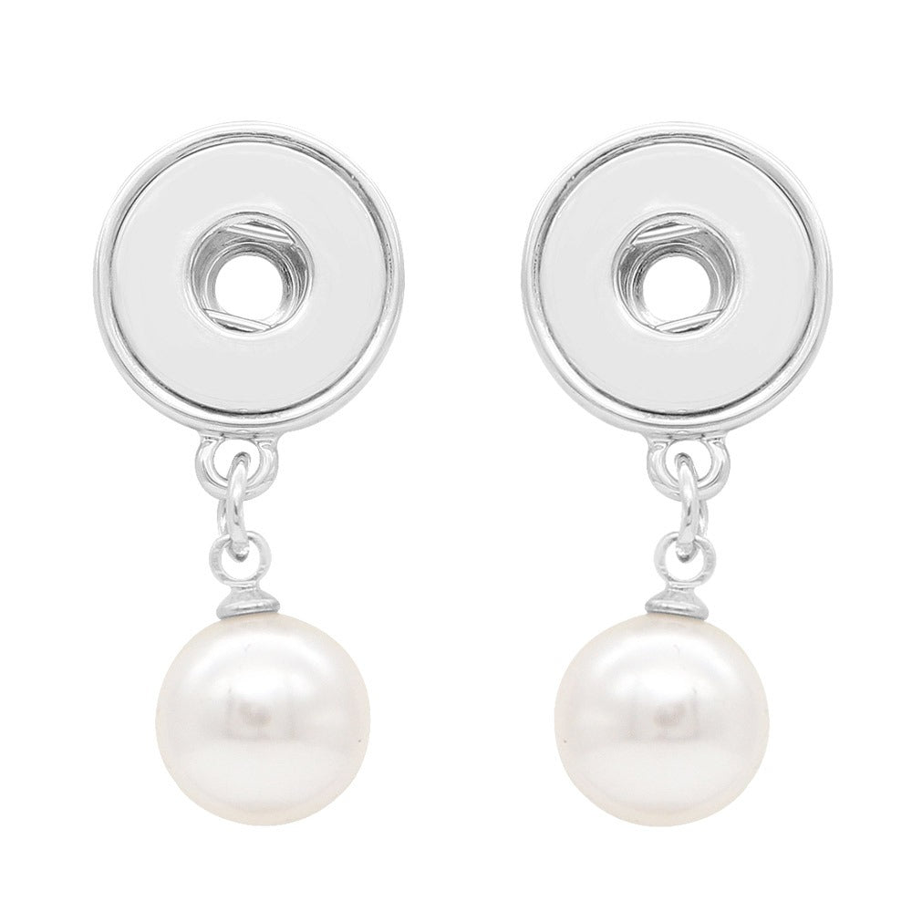 Pearl Dangle Mini Earrings - Gracie Roze