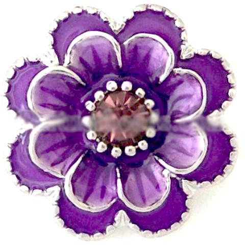 Incredible Purple Flower Snap - Gracie Roze