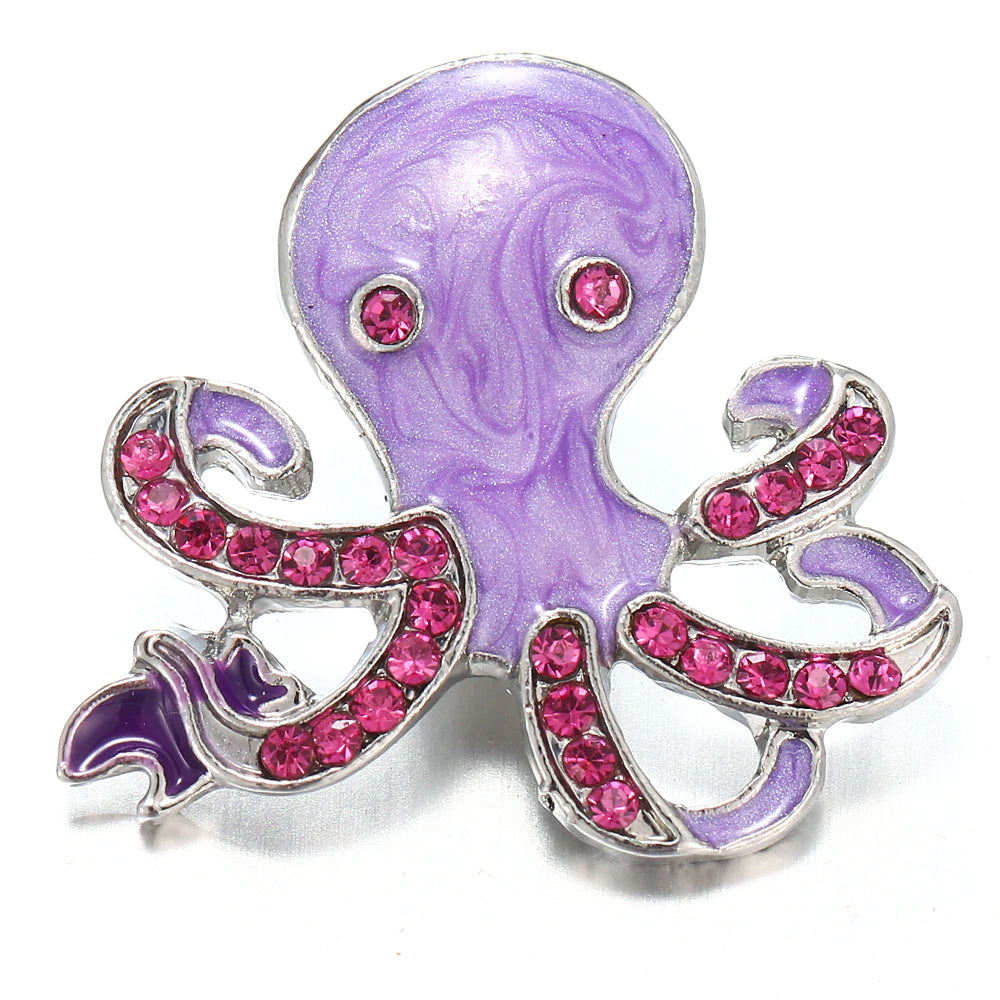 Octopus Purple Snap - Gracie Roze