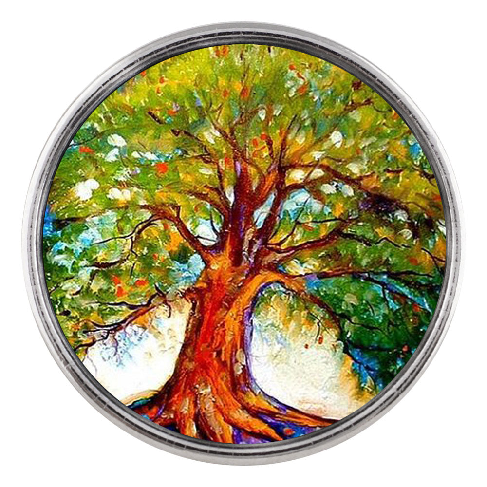 Painting Tree Glass Snap - Gracie Roze