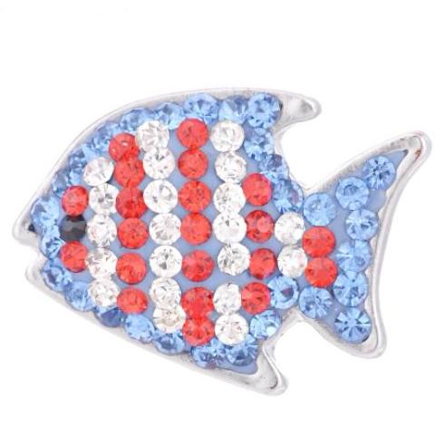 Festive Fourth Crystal Fish Snap - Gracie Roze