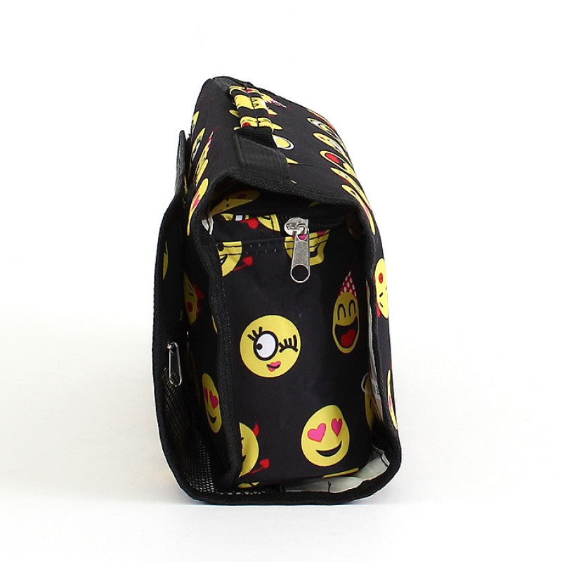 Emoji Roll Up Cosmetic Bag - Gracie Roze