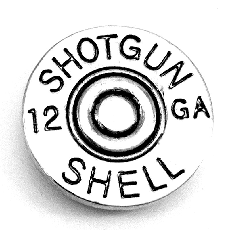 Silver Shotgun Shell Snap - Gracie Roze