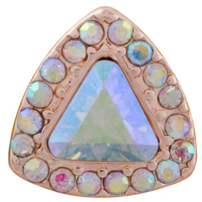 Rose Gold Crystal Opal Mini Snap - Gracie Roze