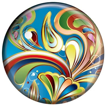 Silk Art Glass Snap - Gracie Roze