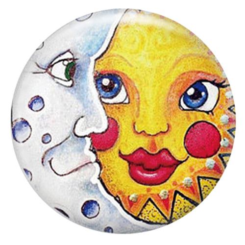 Sun and Moon Glass Snap - Gracie Roze