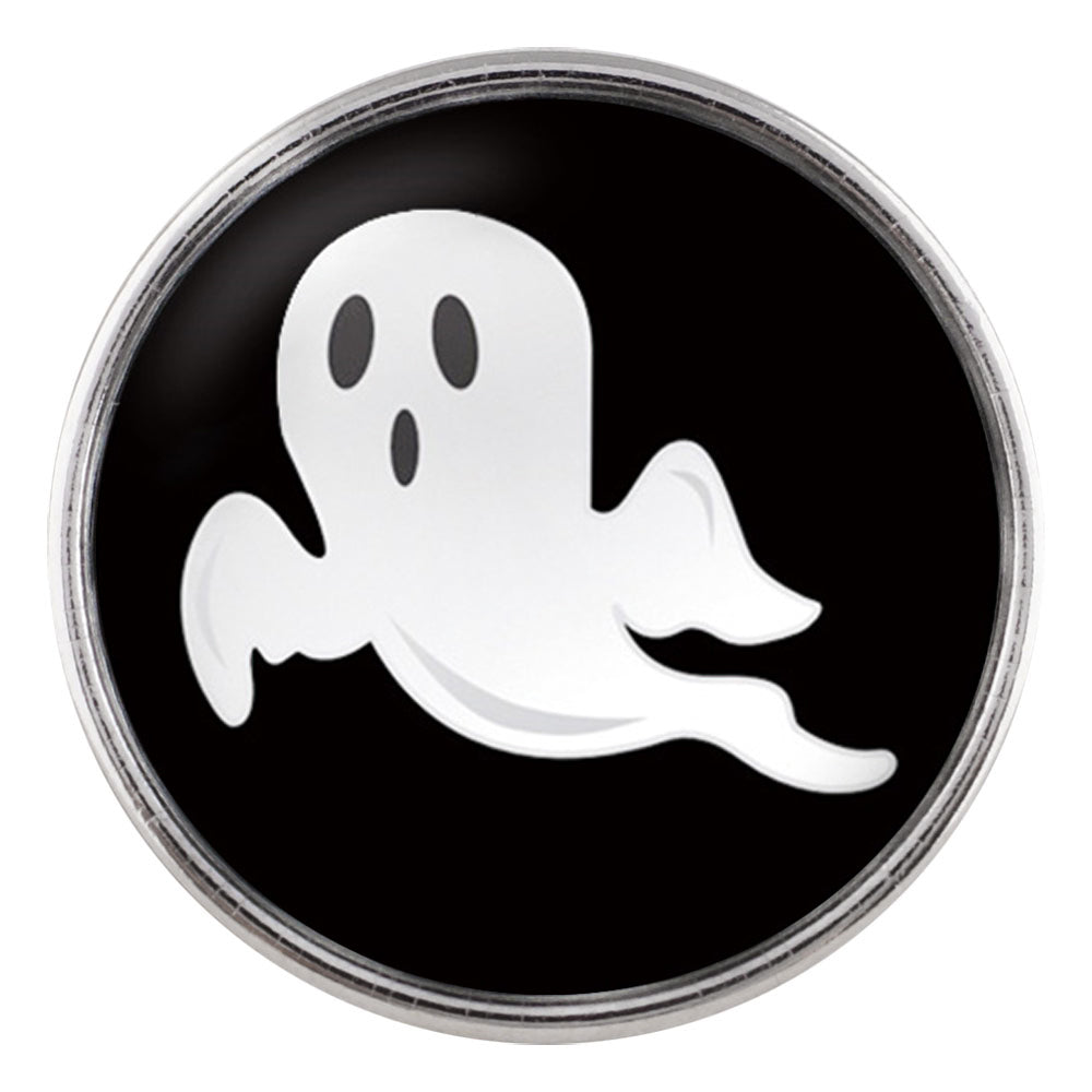 Sneaky Ghost Glass Snap - Gracie Roze
