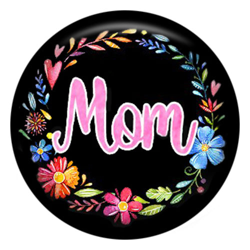 Floral Mom Glass Snap - Gracie Roze