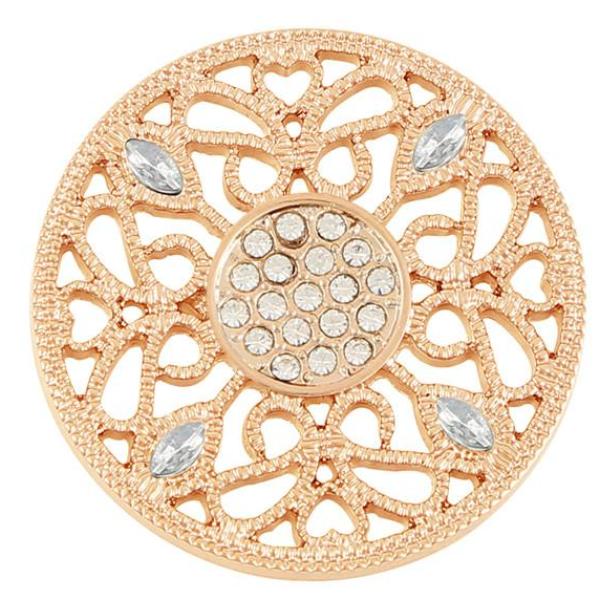Gold - Honeycomb Lace Coin - Gracie Roze