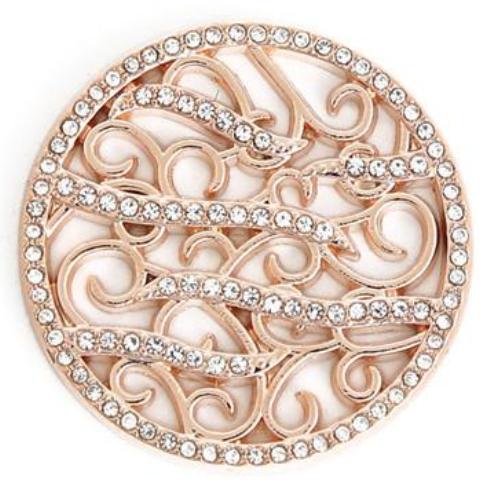 Notes of Love Rose Gold Coin - Gracie Roze