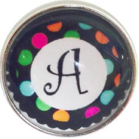 Colorful Alphabet A-M Snap - Gracie Roze