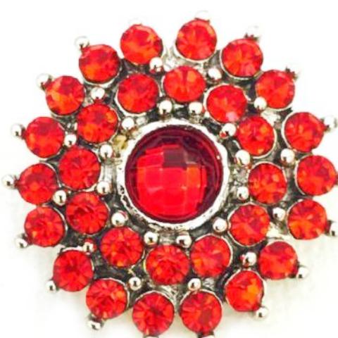 Red Crystal Sun Snap - Gracie Roze