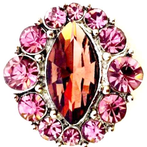 Purple Crystal Eye Snap - Gracie Roze