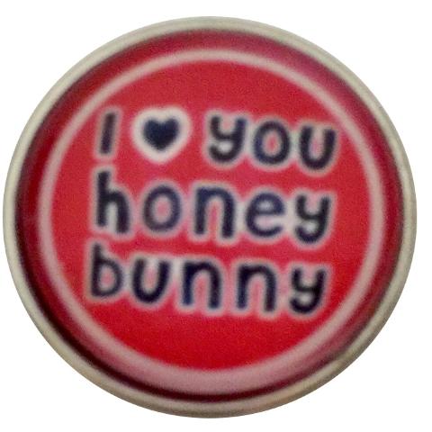 I Love You Honey Bunny Snap - Gracie Roze