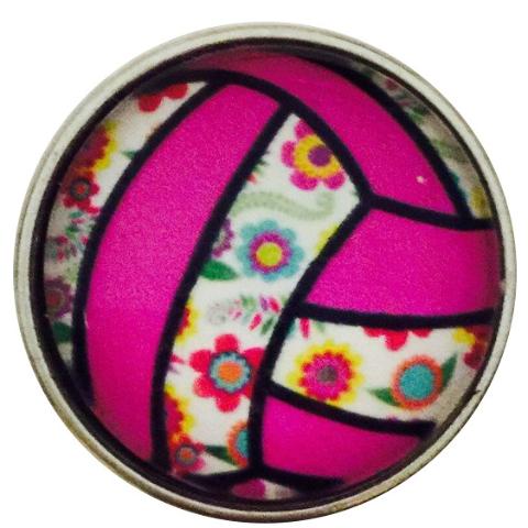 Floral Volleyball Snap - Gracie Roze