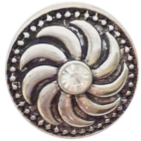 Metal Vintage Pinwheel Snap - Gracie Roze