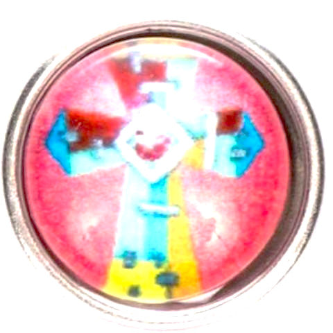 Mini Snap Cross of Many Colors Snaps - Gracie Roze