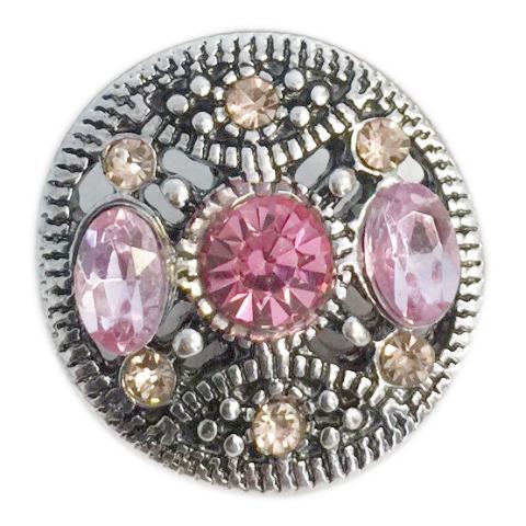 Bejeweled Pink and Yellow Snap - Gracie Roze