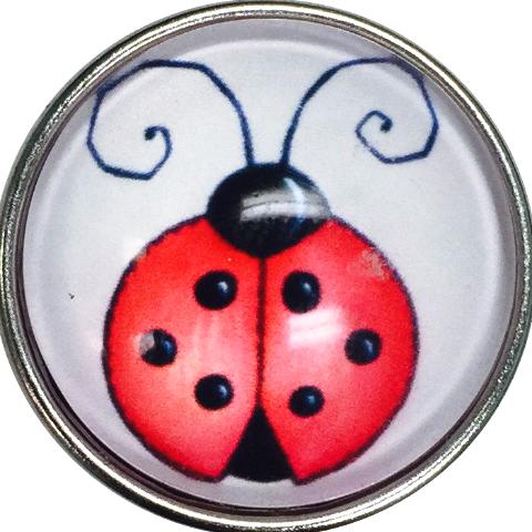 Red Ladybug Snap - Gracie Roze