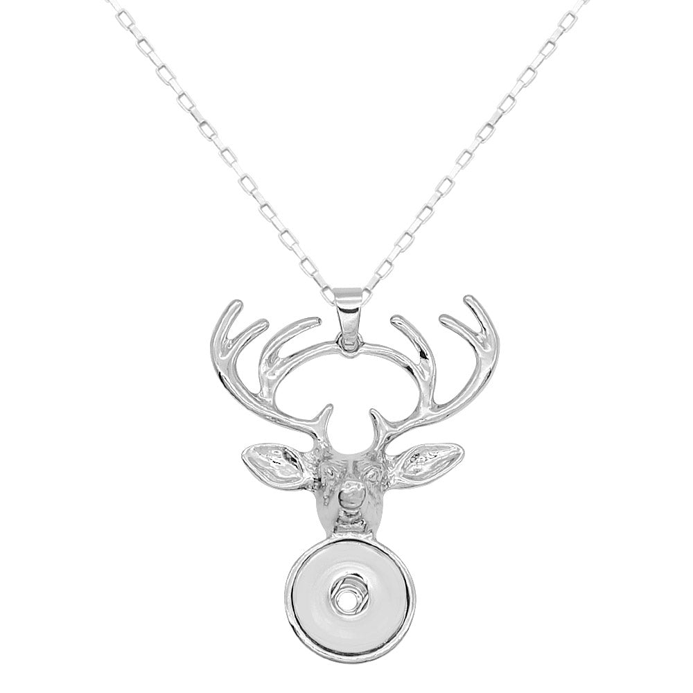 Elegant Elk Necklace - Gracie Roze