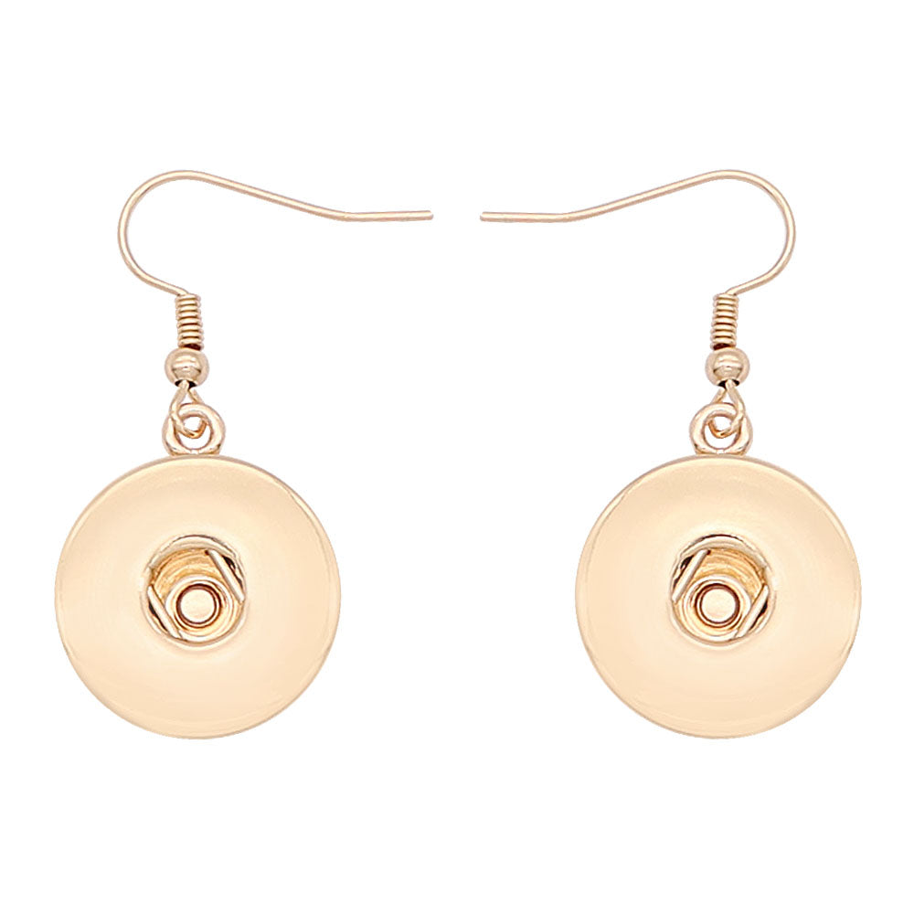 Gold Hanging Earrings - Gracie Roze