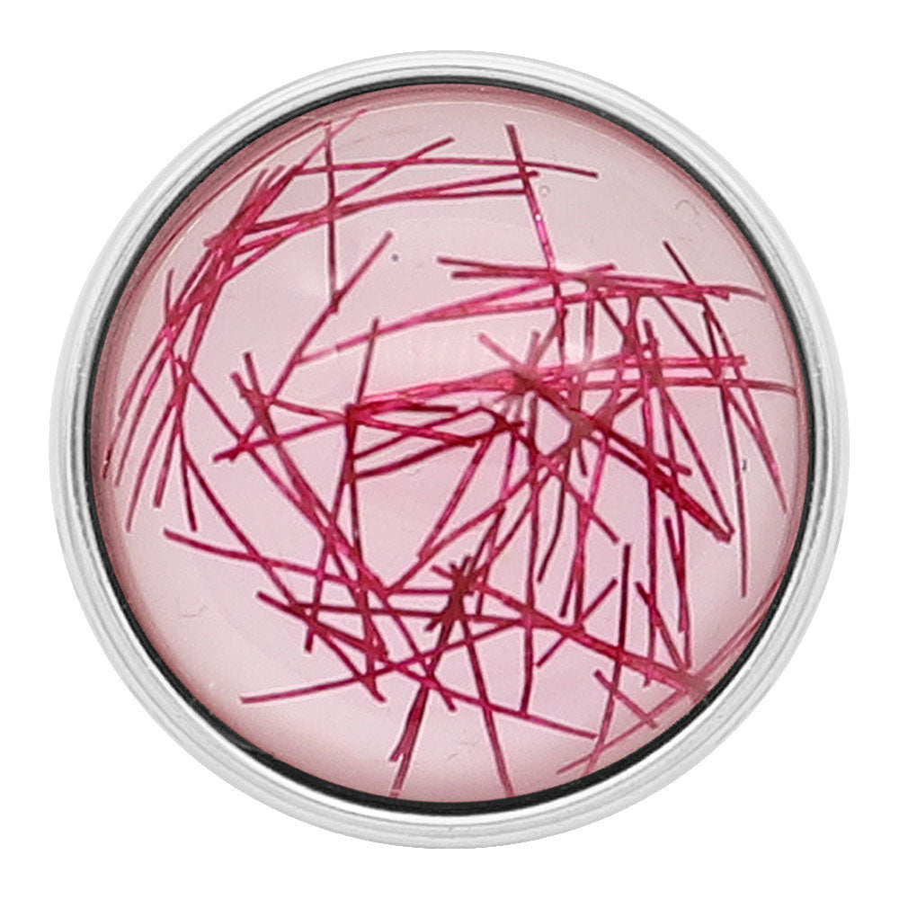 Pink Glitter Thread Snap - Gracie Roze