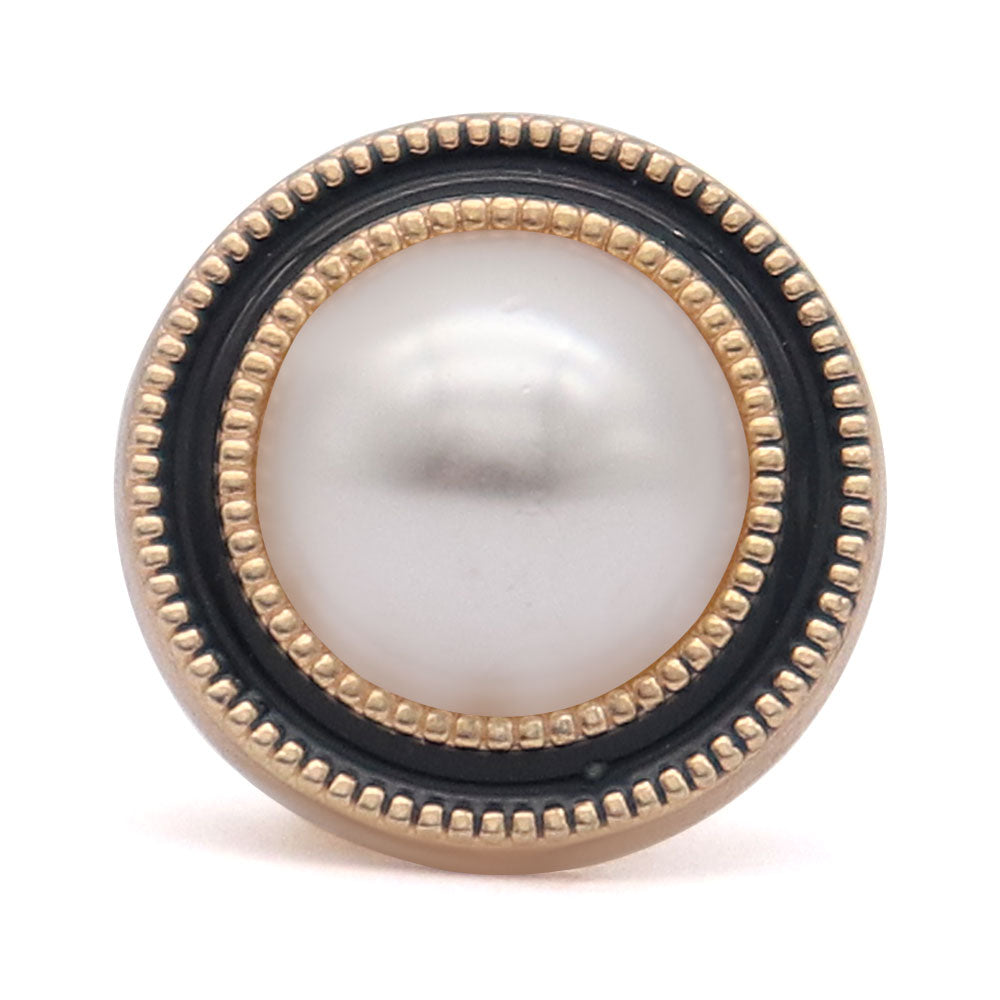 Black and Gold Pearl Snap - Gracie Roze