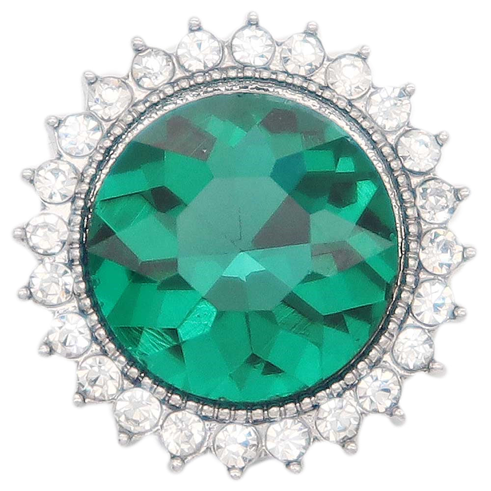Perfect Emerald Green Crystal Snap - Gracie Roze