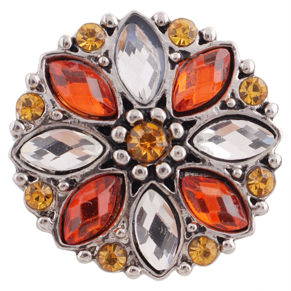 Ends of the World Orange Crystal Snap - Gracie Roze