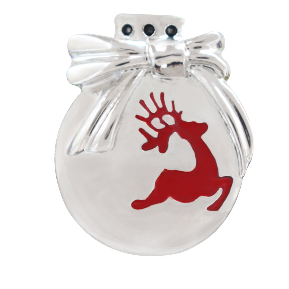 Reindeer Ornament Snap - Gracie Roze