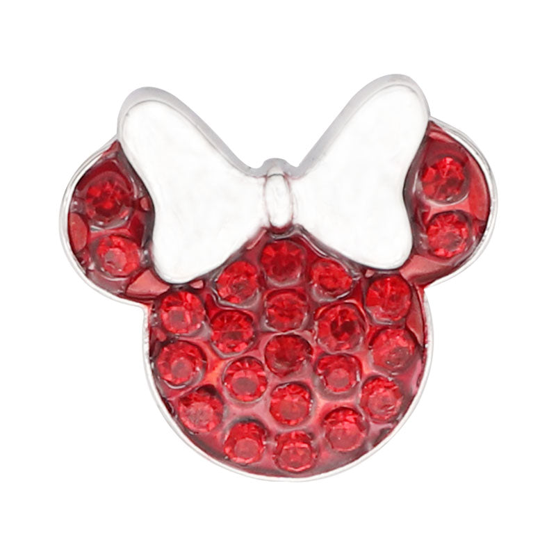 Ms Red Mouse Bow Snap - Gracie Roze