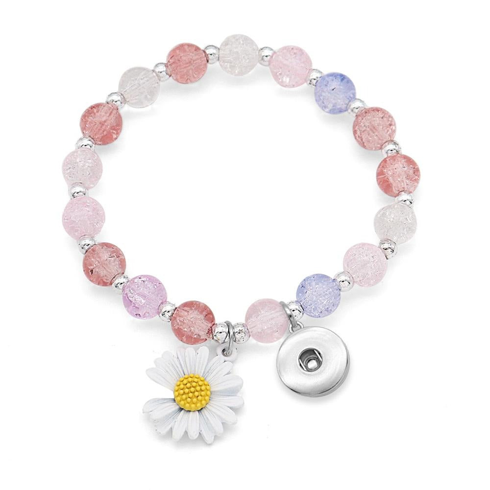 Daisy Charm Mini Bracelet - Gracie Roze