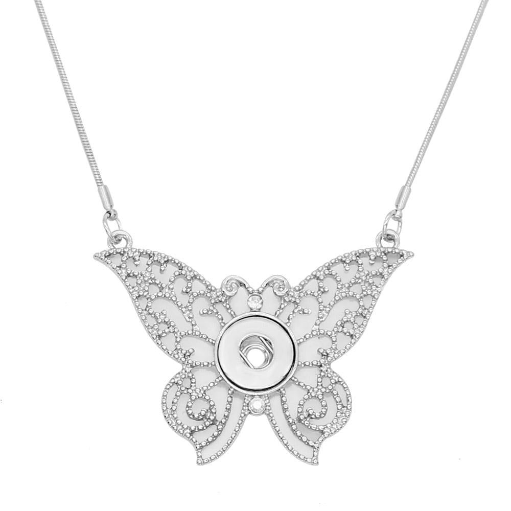 Lace Butterfly Mini Necklace - Gracie Roze