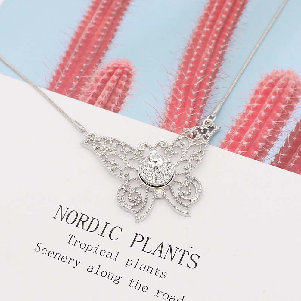 Lace Butterfly Mini Necklace - Gracie Roze