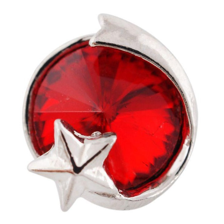 Red Crystal Shooting Star Mini Snap - Gracie Roze