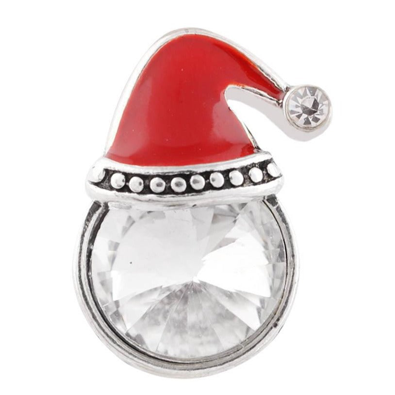 Crystal Santa Hat Mini Snap - Gracie Roze